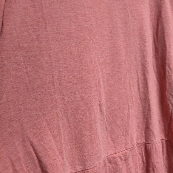 Garnet Hill Cowl Neck Knit Tunic Ginger Heather Size Small - Picture 6 of 9